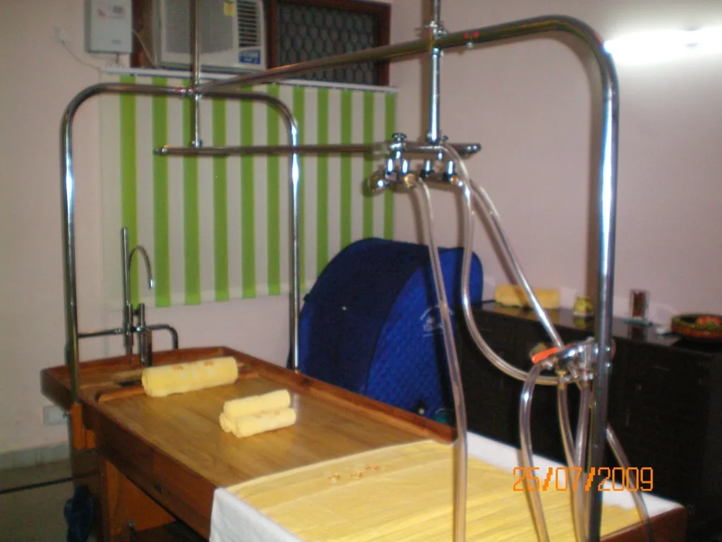 Ayurvedic brass lamp and desi ghee traditional healing