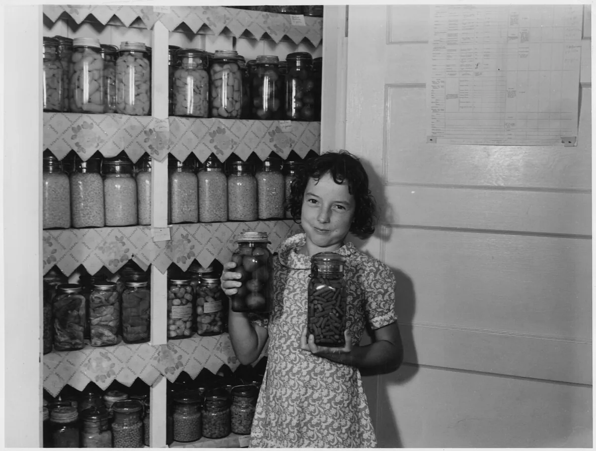 Desi ghee stored in glass jars with long shelf life